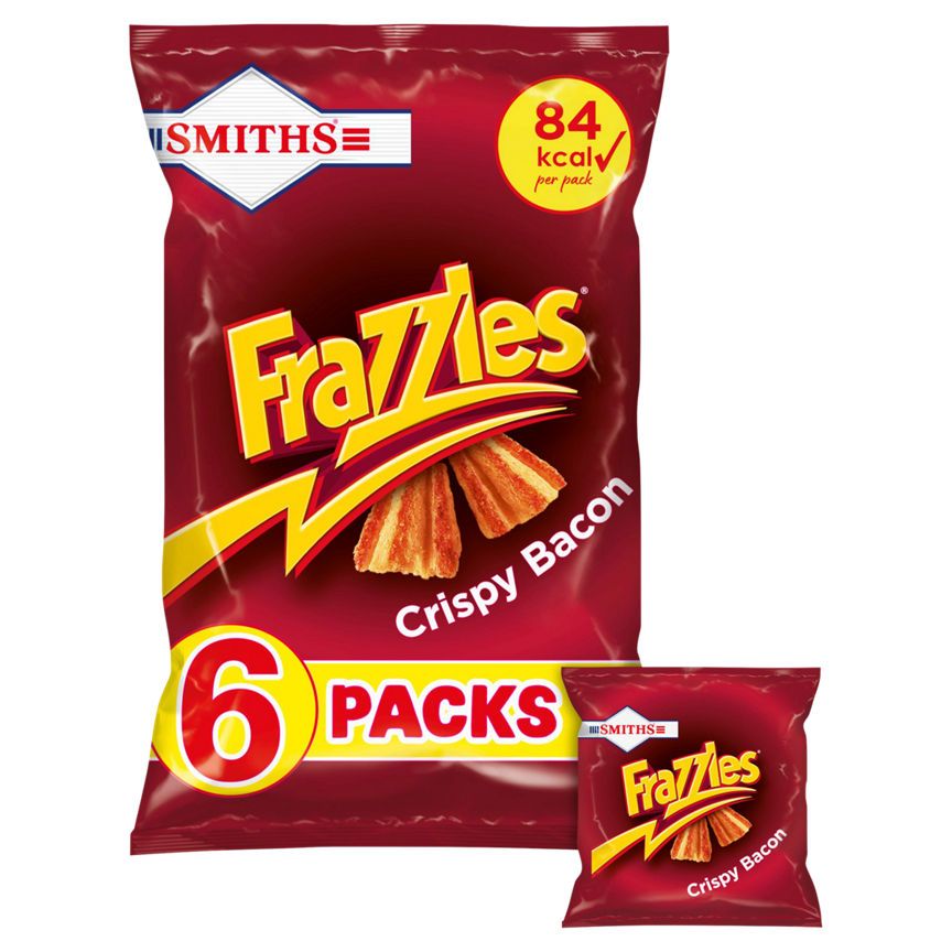 Smiths Frazzles Crispy Bacon Multipack Crisps