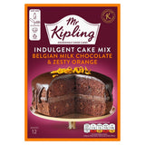 Mr Kipling Signature Collection Indulgent Cake Mix Belgian Milk Chocolate & Zesty Orange 416g GOODS ASDA   