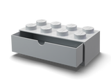 8-Stud Desk Drawer – Gray