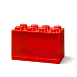 8-Stud Brick Shelf – Bright Red