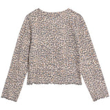 MS Cotton Rich Crinkle Top 6-7 Years Neutral Brown