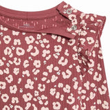 M&S Leopard Jersey Outfit, 3-6 Months, Pink