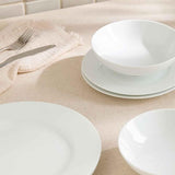 M&S Collection 12 Piece Maxim Dinner Set, White