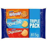 McVities Biscuits - Hobnobs Rich Tea  Digestives Triple Pack