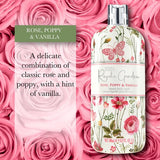 Baylis  Harding Royale Garden Rose Poppy  Vanilla Body Wash