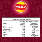Walkers Smoky Bacon Multipack Crisps