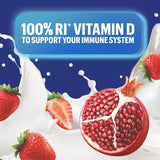 Actimel Triple Action 100% Vitamin D Strawberry & Pomegranate Yoghurt Drink