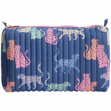 M&S Womens Large Quilted Wash Bag, One Size, Multi