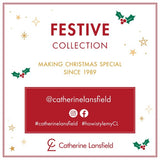 Catherine Lansfield Christmas Stripe King Duvet Set