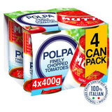 Mutti Polpa Finely Chopped Italian Tomatoes