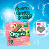 Organix Apple  Orange Soft Oaty Bars Toddler Snacks Multipack 12 months