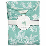 M&S Womens Floral Print Cropped Pyjama Set, S, Seafoam