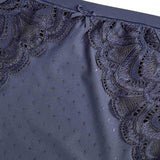 M&S Womens Amelia Lace Full Briefs, 10, Thunder