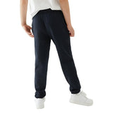 M&S Kids Cotton-Rich Joggers, 6-7 Years, Navy