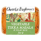 Charlie Bighams Vegetable Tikka Masala  Pilau Rice