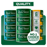 John West Tuna Chunks in Spring Water 4x125g 102g drained