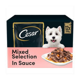 Cesar Deliciously Fresh Dog Food Pouches Mixed Selection in Sauce