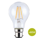 TCP Classic LED Bayonet 60W Light Bulbs