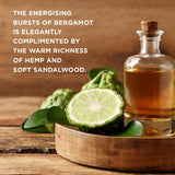 Baylis & Harding Mens Bergamot, Hemp & Sandalwood Refreshing Duo Gift Set