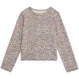 MS Cotton Rich Crinkle Top 6-7 Years Neutral Brown