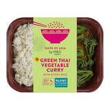 MS Green Thai Vegan Curry  Rice
