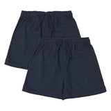 M&S Pure Cotton School Shorts, 5-6 Years, Navy