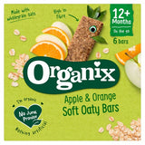Organix Apple  Orange Soft Oaty Bars Toddler Snacks Multipack 12 months