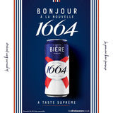 Kronenbourg 1664 Biere Lager Beer Cans