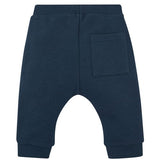 MS Baby Boys Cotton Rich Plain Joggers Navy 6-9 Months