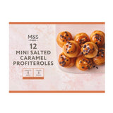 M&S 12 Mini Salted Caramel Profiteroles Frozen