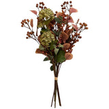 M&S Moss & Sweetpea Artificial Autumnal Floral Bouquet