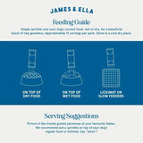 James  Ella Freeze Dried Raw Beef Dog Topper