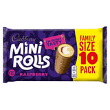 Cadbury Mini Rolls Raspberry Family Size