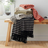 Catherine Lansfield Stripe Chenille Grey