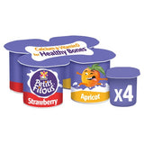 Petits Filous Kids Strawberry  Apricot Yoghurt Pots