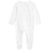 MS Pure Cotton Bunny Sleepsuits 6-9 Months Light Pink