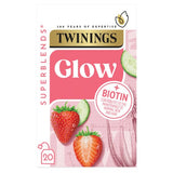 Twinings Superblends Glow with Strawberry Cucumber  Green Tea