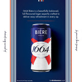 Kronenbourg 1664 Biere Lager Beer Cans