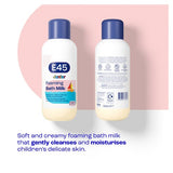 E45 Dermatological Junior Foaming Bubble Bath Milk - Baby  Kids Wash