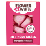 Flower  White Raspberry Eton Mess Kisses