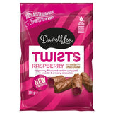 Darrell Lea Chocolate Coated Raspberry Liquorice Twists