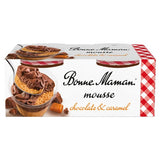 Bonne Maman Chocolate  Caramel Mousse 2x70g
