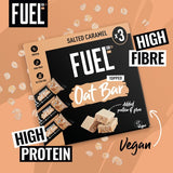 FUEL 10K Salted Caramel Protein Cereal Oat Bars