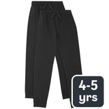 MS Unisex Regular Fit Joggers 4-5 Years Black