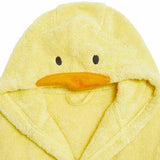 M&S Pure Cotton Towelling Hooded Robe, 6-18 Months, Yellow