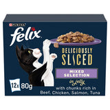 Felix Deliciously Sliced Mixed Selection in Jelly Wet Cat Food