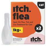 Itch Flea  Tick Spot On Treatment For Cats
