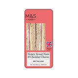 MS Honey Roast Ham  Cheddar Cheese Ready Made Sandwich
