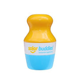 Solar Buddies Refillable Kids Sun Cream Applicator Roll On Sponge Blue