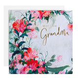 M&S Grandma Floral Birthday Card